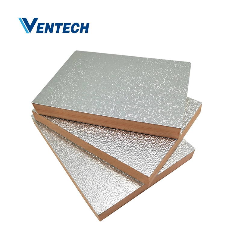 New Style Pre-Insulated Phenolic Foam Insulation Board Air Duct