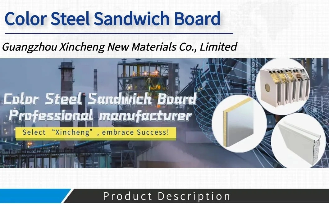Factory Price Thermal Insulation Board 20~200mm Thickness Phenolic PU/PF Sandwich Panel Roofing and Wall Boards