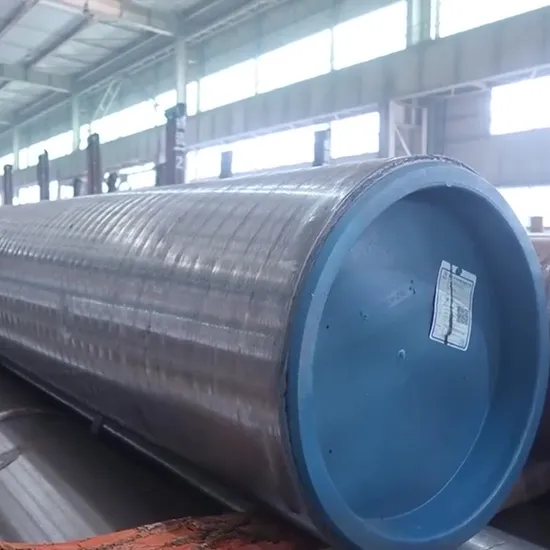 Large Diameter LSAW Welded Tube Carbon Steel Material for Pipeline Projects 