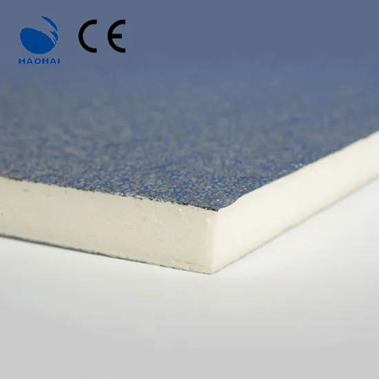 Heat Insulating Layer PIR PU Phenolic Pre Insulated Panel Ventilation Duct Board 