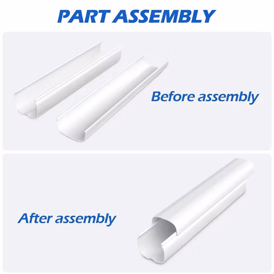 PVC Accessories for Air Conditioning Duct Installation