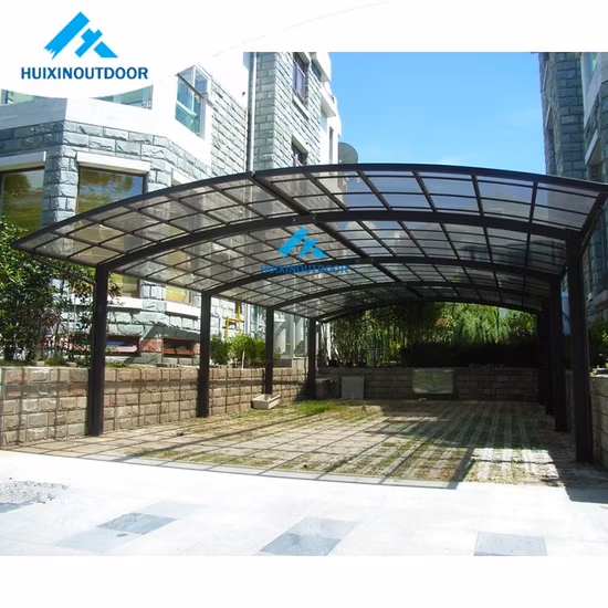 Aluminum Leg Wall Covering Alu Carport Gazebo for Car
