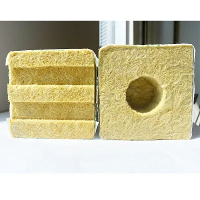 4X4X2.5inch Hydroponic Growing Agricultural Rockwool Cubes