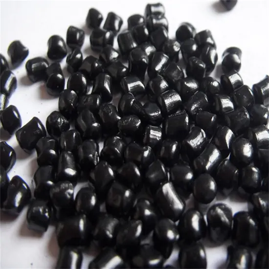 Carbon Black Masterbatch Plastic Filler Nasterbatch Pipe Additive Material 