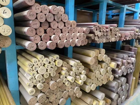 Black Phenolic Cloth Rod 