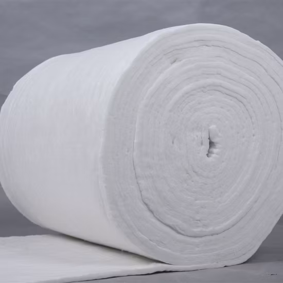 High Temperature Insulation Aluminum Silicate Needle Ceramic Fiber Insulation Cotton Refractory Fireproof Cotton Blanket Building Material