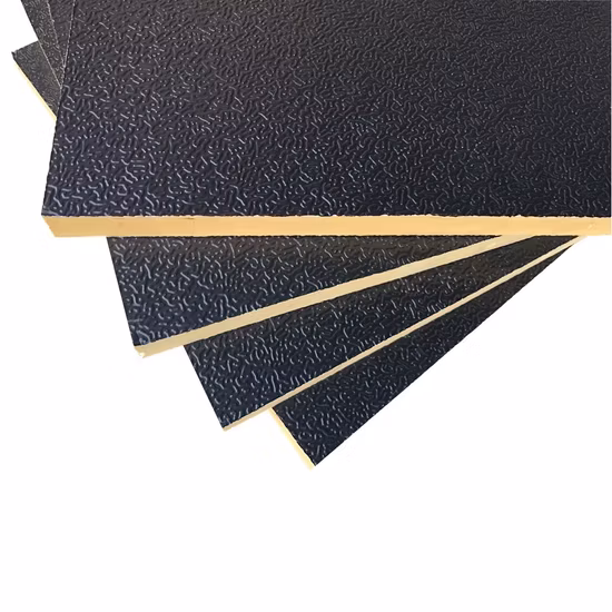 Wall White Fireproof Phenolic Insulation Board Fireproof Surface Heat Insulation Material
