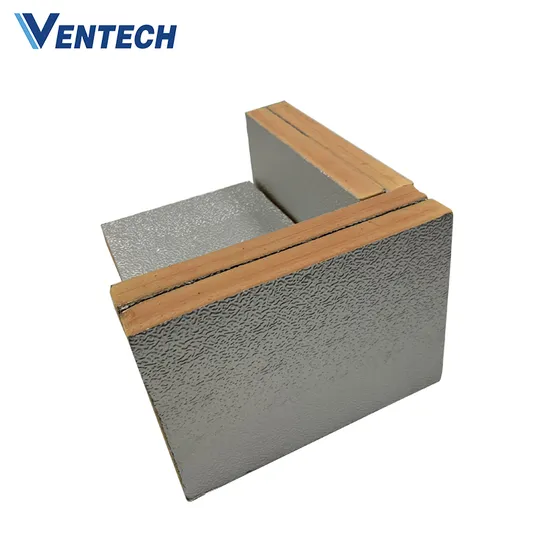 Ventilation Phenolic PF Foam Insulation Air Duct Panel 