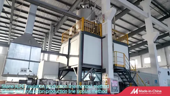 High Carbon Black Content Silane XLPE Insulation Material of Monosil Method 