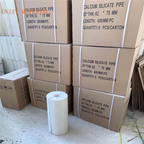 Free Asbestos Calcium Silicate Insulation Pipe Covering 