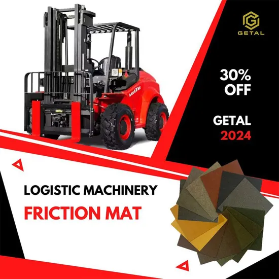 Pto Clutch Carbon Fiber Wet Friction Material Paper for Backhoes Loader 