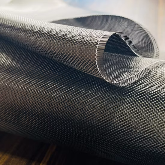 China Factory High Quality Green Color 3K Carbon Fiber Glitter Cloth