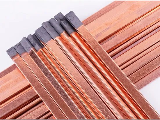 Pointed Copper Coated Arc Air Gouging Carbon Electrode Gouges Graphite Materials with Groove 